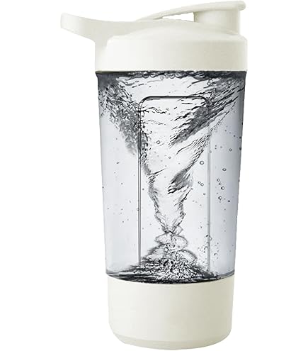 Botella mezcladora recargable